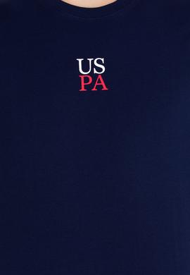 Erkek Lacivert Comfort Bisiklet Yaka Tişört - 50267486012