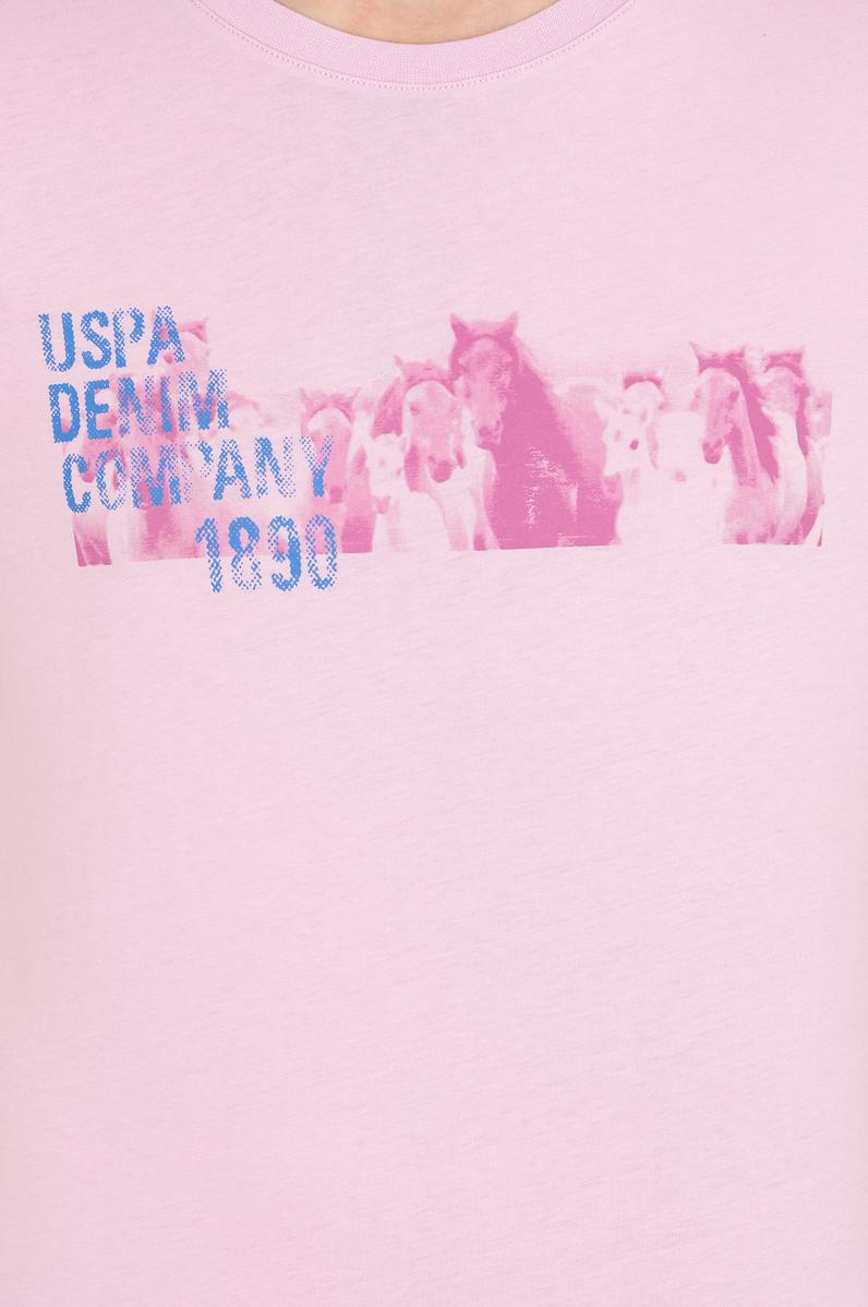 Erkek Manolya Bisiklet Yaka Tişört