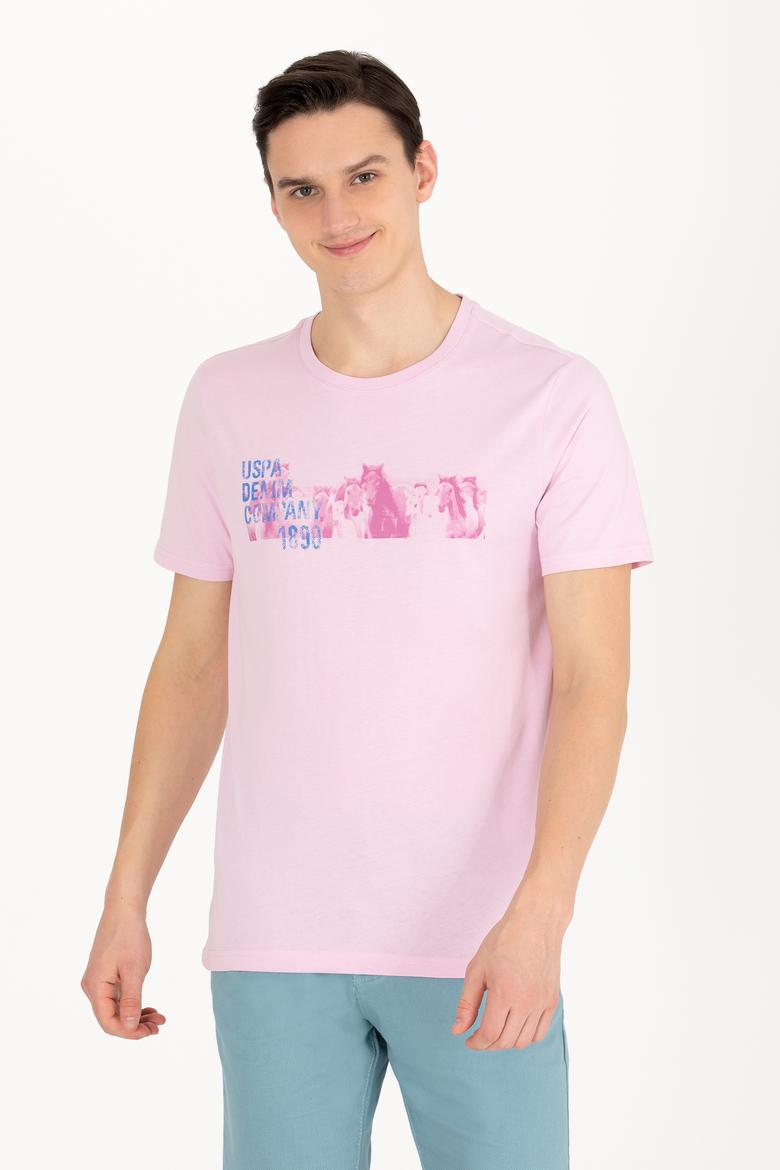 Erkek Manolya Bisiklet Yaka Tişört - 50263365027