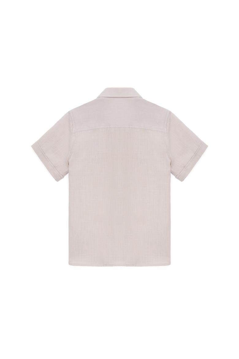 Erkek Çocuk Taş Kısa Kollu Gömlek - 50262967073