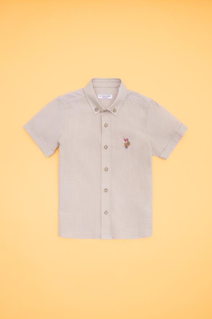 Erkek Çocuk Taş Kısa Kollu Gömlek