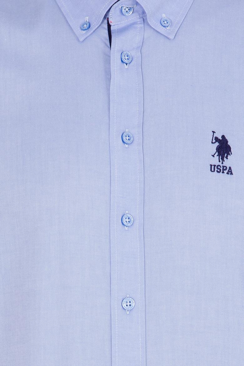 Erkek Mavi Uzun Kollu Gömlek - 50263361014