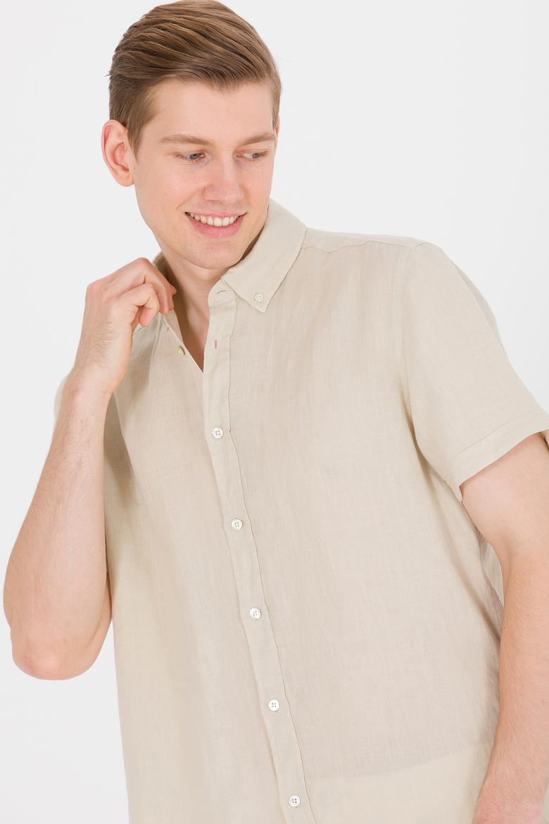 Erkek Taş Kısa Kollu Gömlek - 50264507023