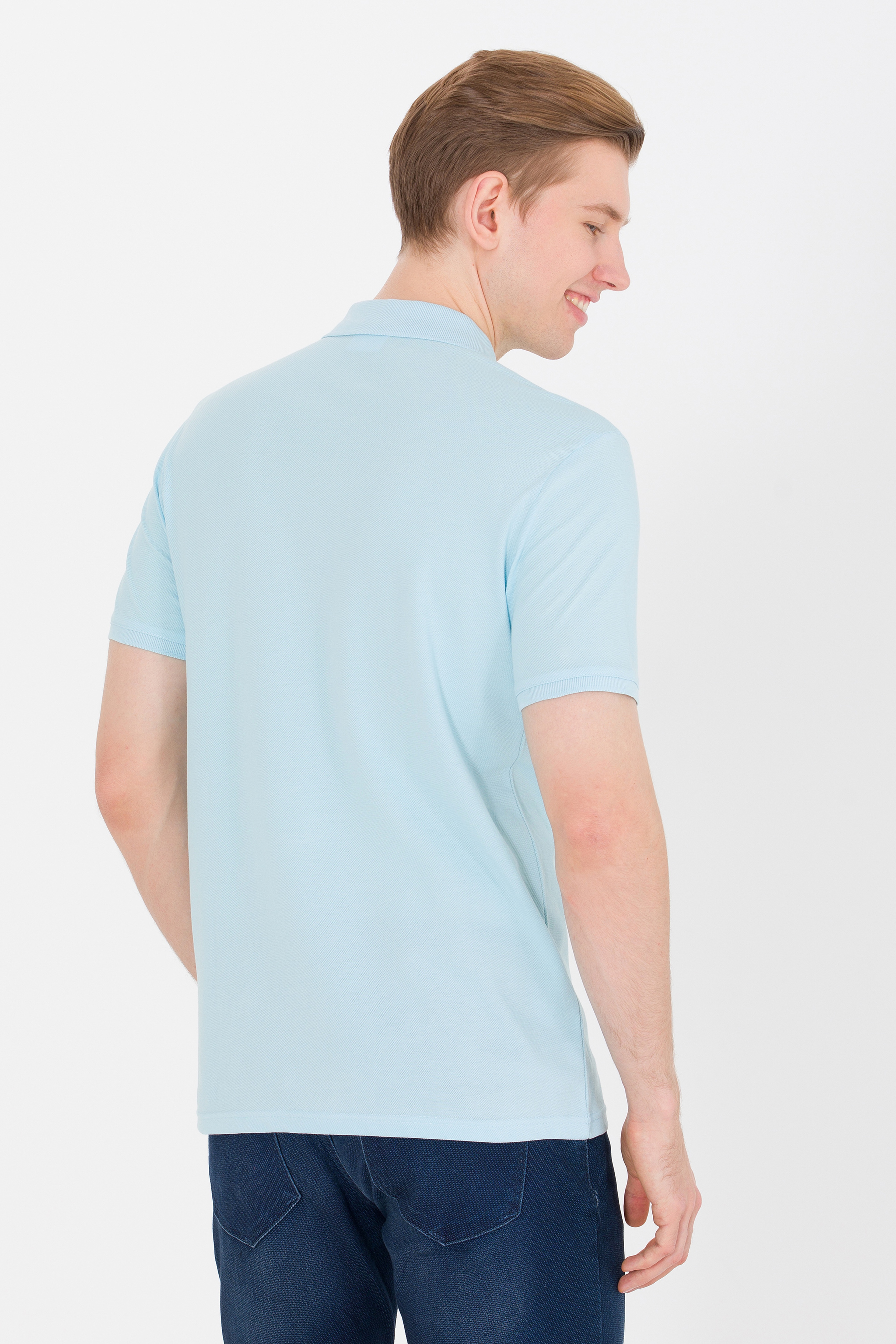 Erkek Aqua Basic Polo Yaka Tişört