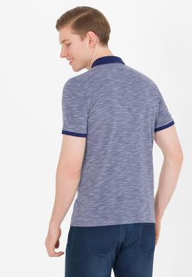 Erkek Lacivert Polo Yaka Tişört - 50263371009