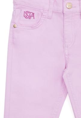 Kız Çocuk Manolya Kanvas Pantolon - 50264078012