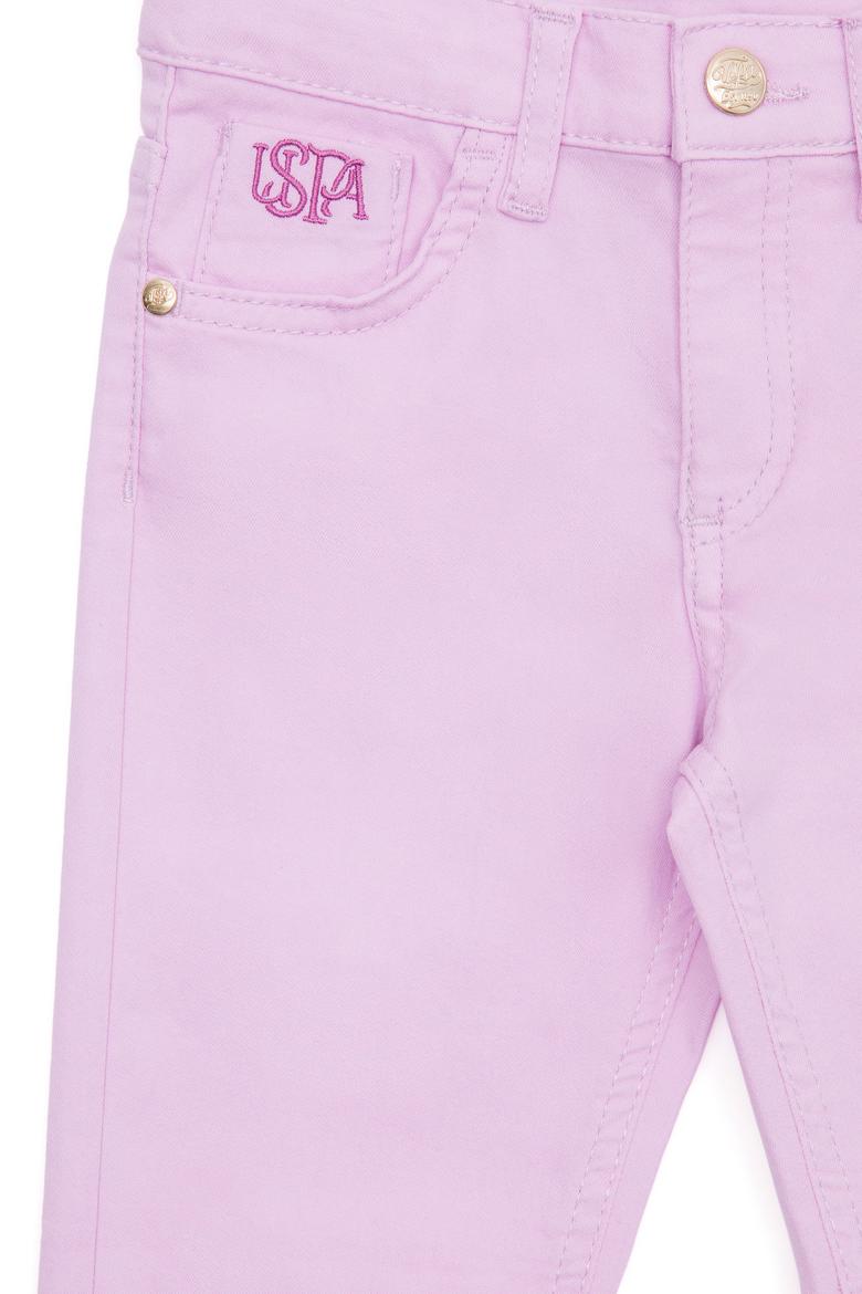 Kız Çocuk Manolya Kanvas Pantolon - 50264078012