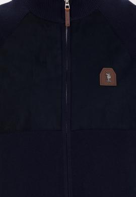 Erkek Lacivert Triko Hırka - 50253676003