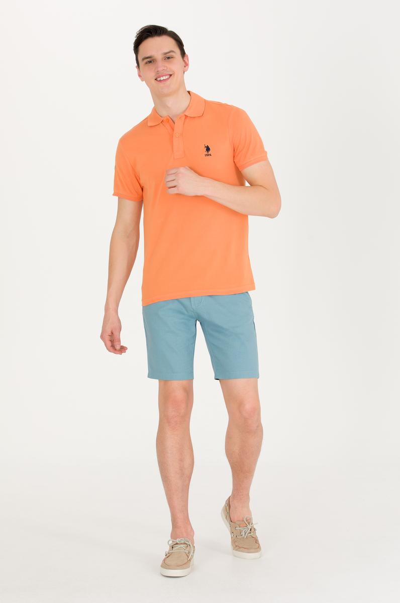 Erkek Mint Dokuma Şort