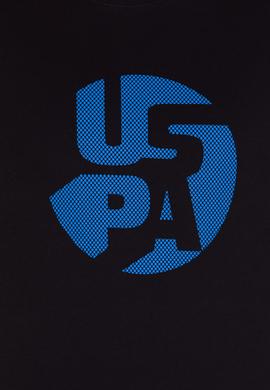 Erkek Siyah Bisiklet Yaka T-Shirt - 50263323047