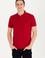 Erkek Bordo Basic Polo Yaka Tişört
