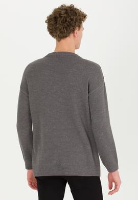 Erkek Gri Melanj Kazak - 50253085028