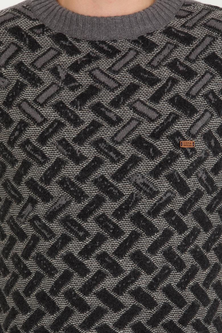 Erkek Gri Melanj Kazak - 50253085028