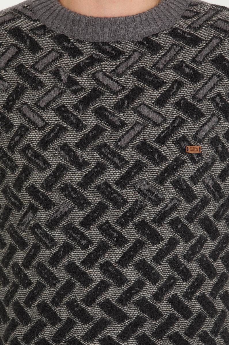 Erkek Gri Melanj Kazak