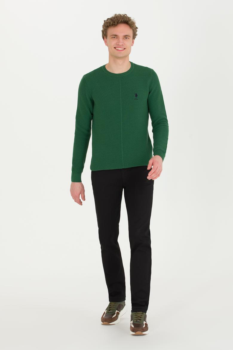 Erkek Siyah Kanvas Pantolon - 50253418021