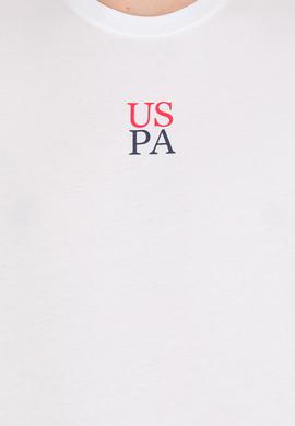 Erkek Beyaz Bisiklet Yaka T-Shirt - 50267486022