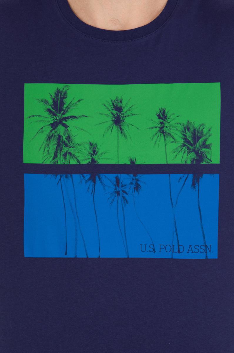 Erkek Lacivert Bisiklet Yaka Tişört