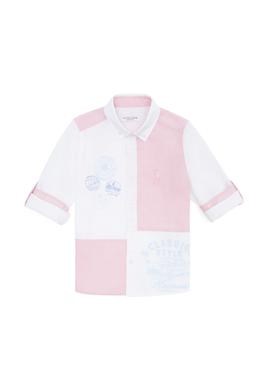 Erkek Çocuk Pudra Uzun Kollu Gömlek - 50247897030