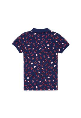 Erkek Çocuk Lacivert Polo Yaka Tişört - 50248941019