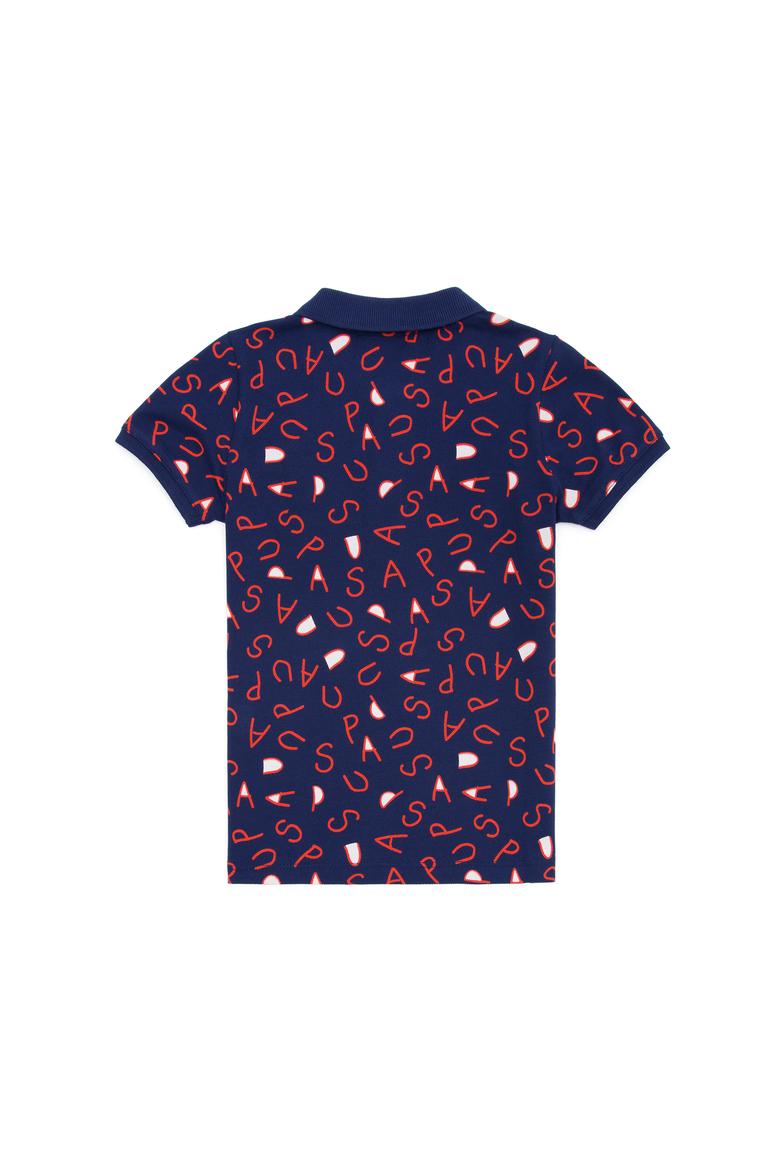 Erkek Çocuk Lacivert Polo Yaka Tişört - 50248941019