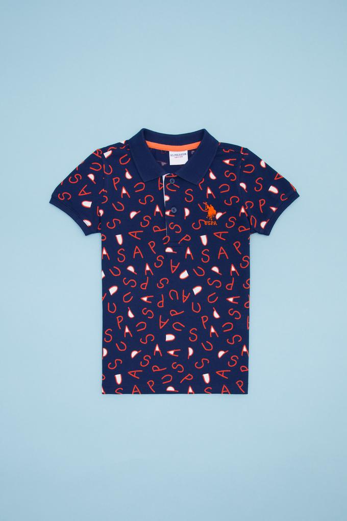 Erkek Çocuk Lacivert Polo Yaka Tişört