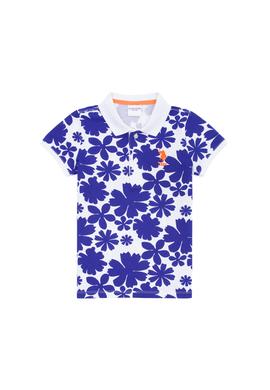 Erkek Çocuk Mavi Polo Yaka Tişört - 50248951012