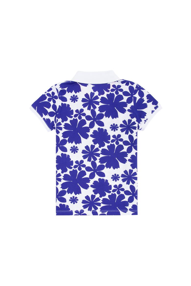 Erkek Çocuk Mavi Polo Yaka Tişört - 50248951012