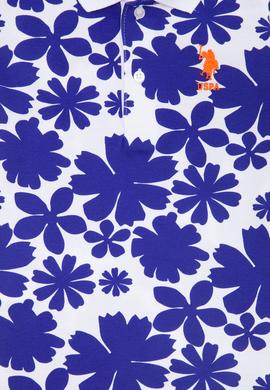 Erkek Çocuk Mavi Polo Yaka Tişört - 50248951012