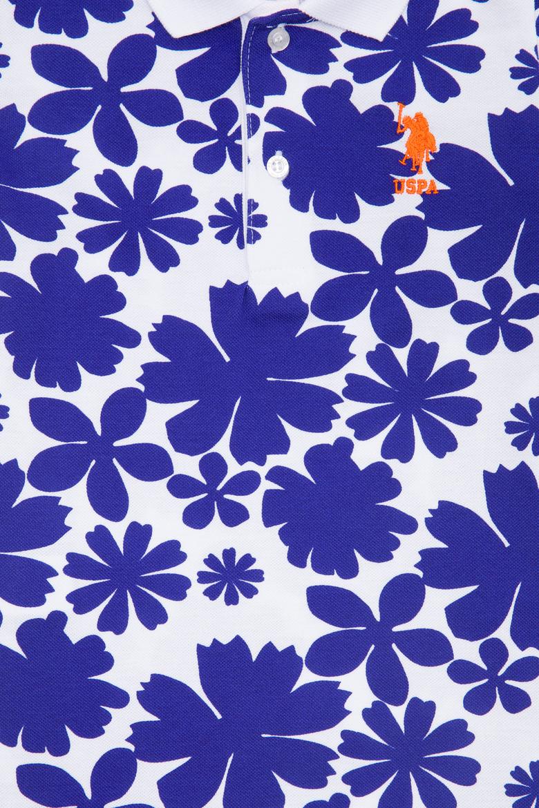 Erkek Çocuk Mavi Polo Yaka Tişört - 50248951012