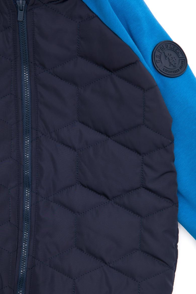 Çocuk Lacivert Kapüşonlu Sweatshirt - 50256167001