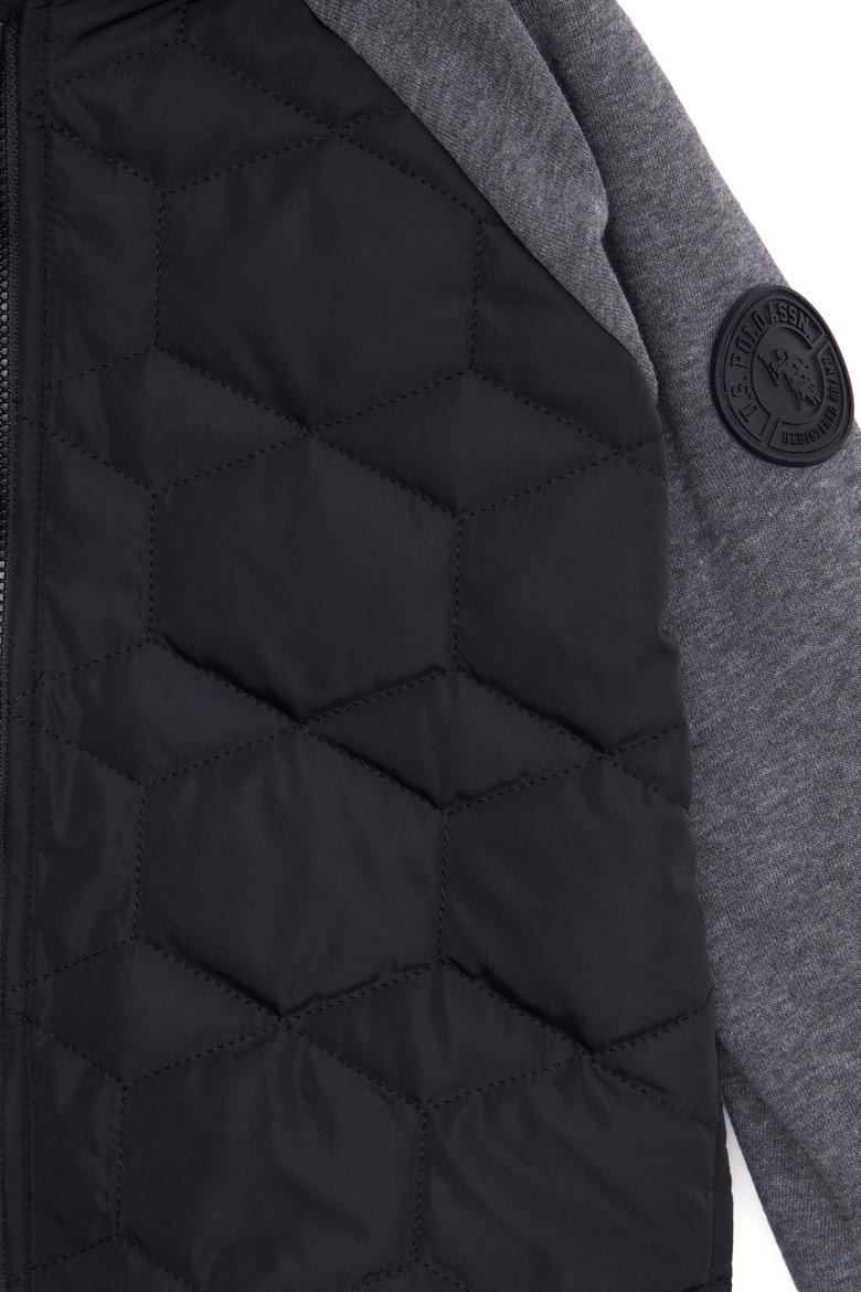 Çocuk Siyah Kapüşonlu Sweatshirt - 50256167031