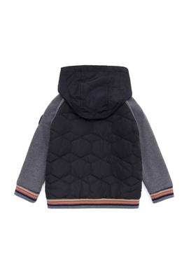 Çocuk Siyah Kapüşonlu Sweatshirt - 50256167031