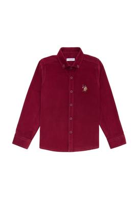 Erkek Çocuk Vişne Uzun Kollu Gömlek - 50254153001