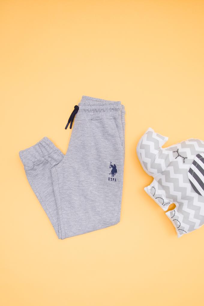 Çocuk Gri Melanj Eşofman Altı