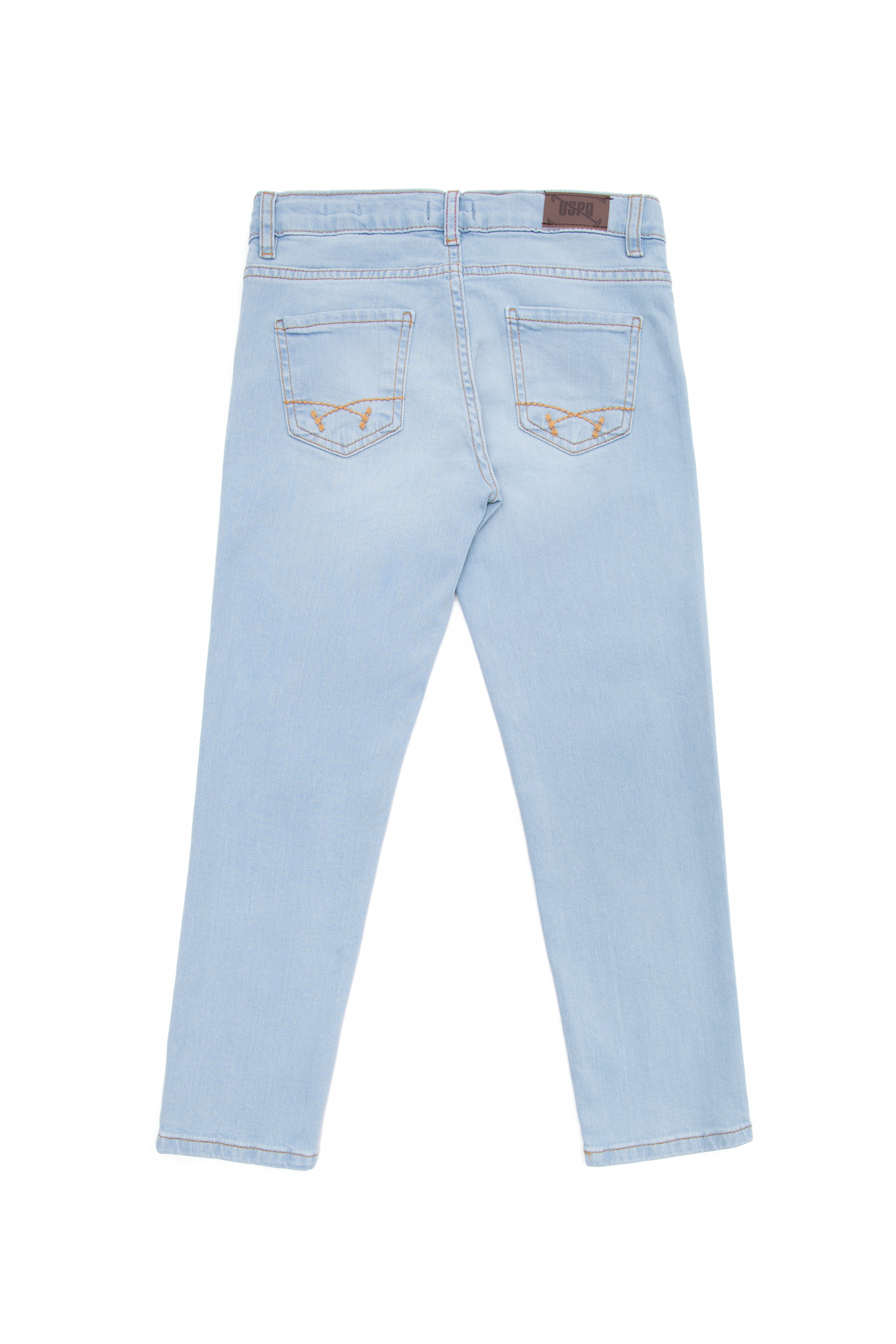 Erkek Çocuk Açık Mavi Jean Pantolon