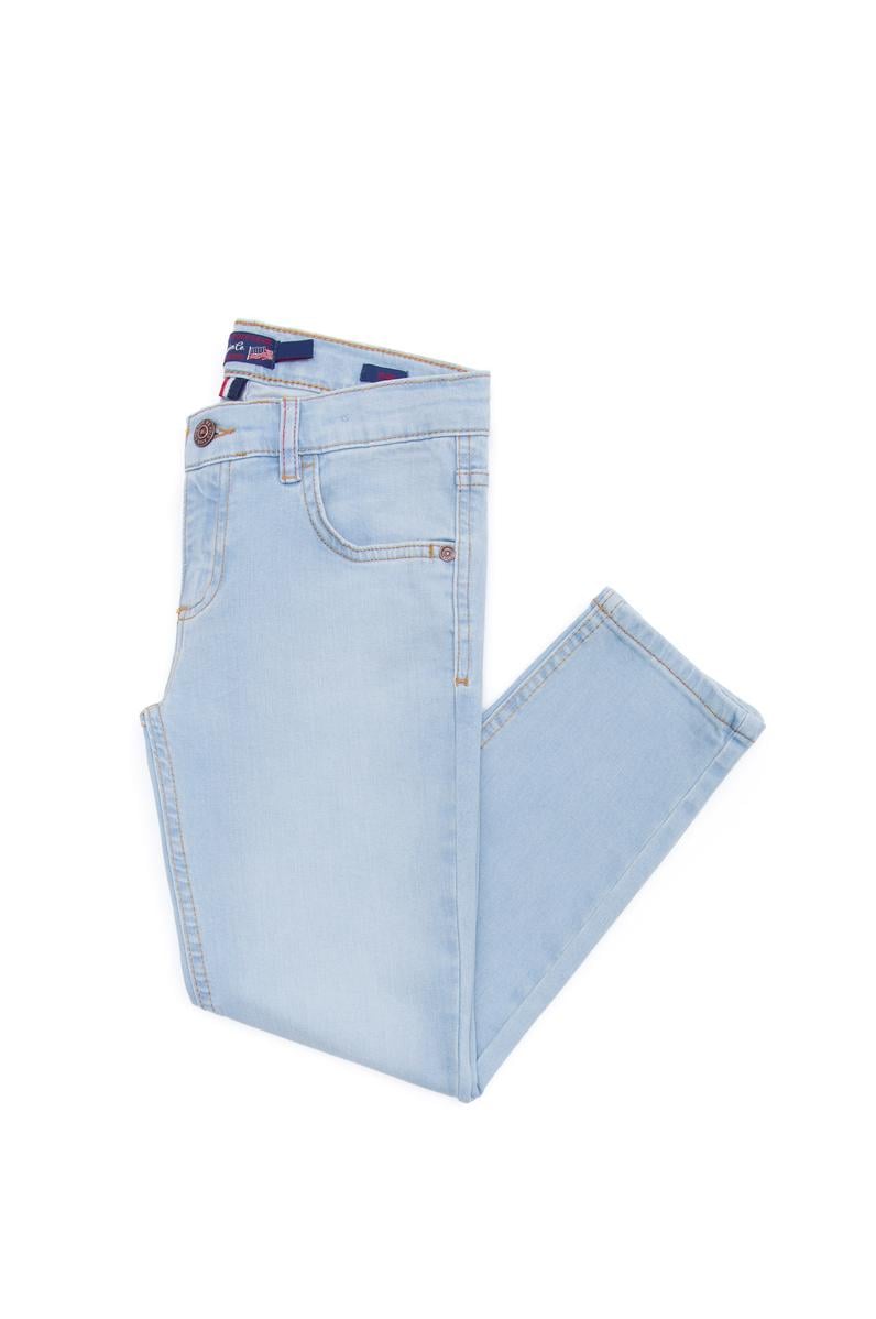 Erkek Çocuk Açık Mavi Jean Pantolon