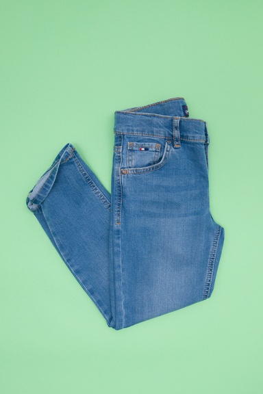 Erkek Çocuk Mavi Jean Pantolon