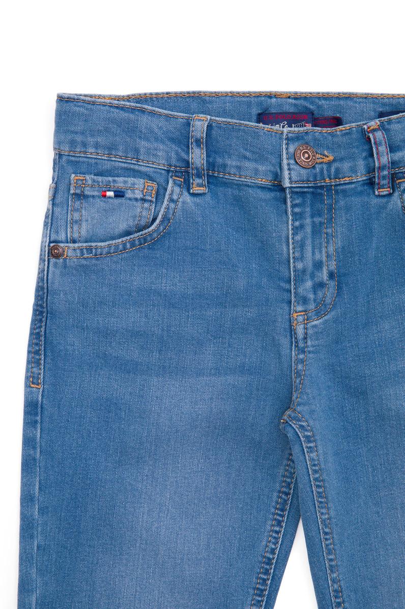 Erkek Çocuk Mavi Jean Pantolon