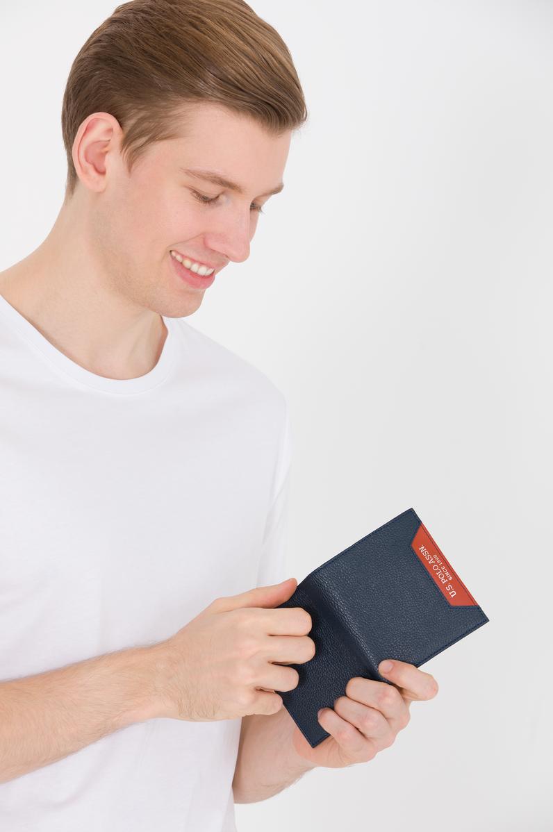 Erkek Lacivert Cüzdan