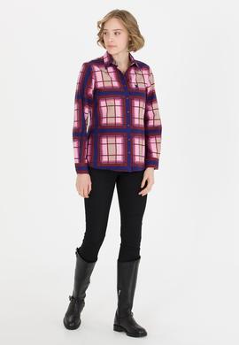 Kadın Vişne Uzun Kollu Gömlek - 50253327014