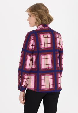 Kadın Vişne Uzun Kollu Gömlek - 50253327014