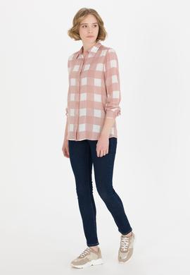 Kadın Mavi Toothpick Fit Jean Pantolon - 50266082002