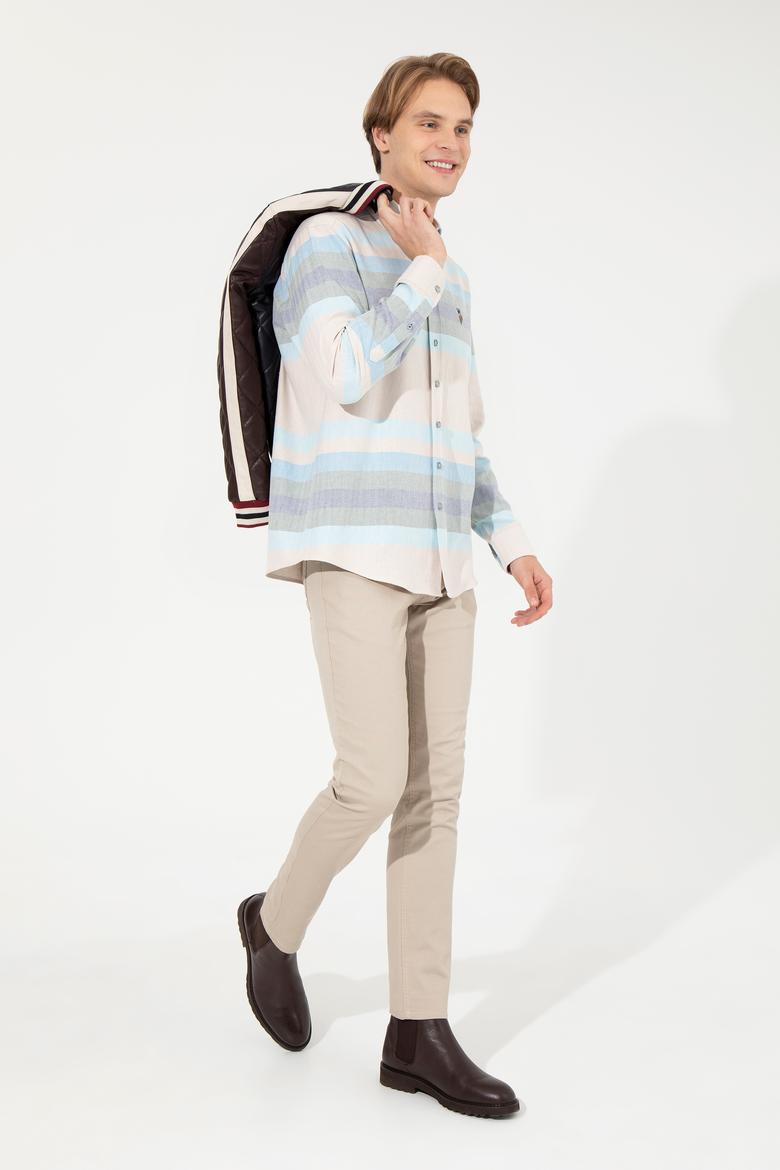 Erkek Haki Chino Pantolon - 50246139047