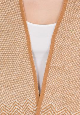 Kadın Kiremit Triko Panço - 50259612008