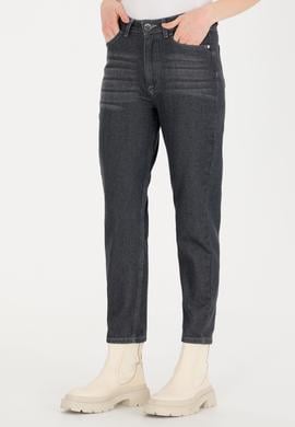 Kadın Koyu Gri Jean Pantolon - 50261289015