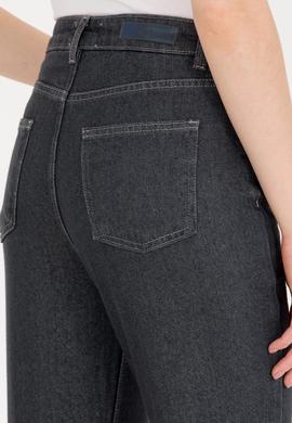 Kadın Koyu Gri Jean Pantolon - 50261289015