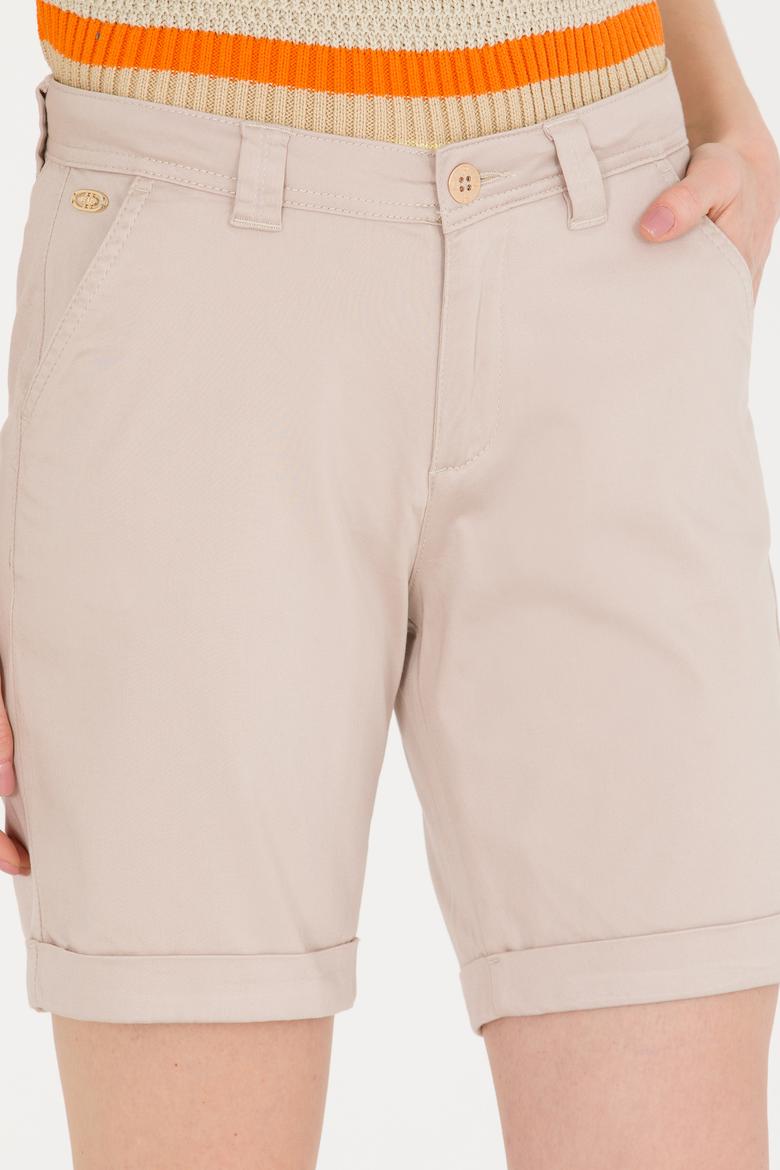 Kadın Taş Dokuma Şort - 50263220072