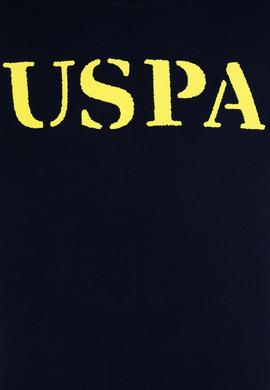 Erkek Koyu Lacivert Basic Bisiklet Yaka Tişört - 50262976176