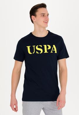 Erkek Koyu Lacivert Basic Bisiklet Yaka Tişört - 50262976176