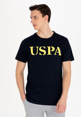 Erkek Koyu Lacivert Basic Bisiklet Yaka Tişört - 50262976176